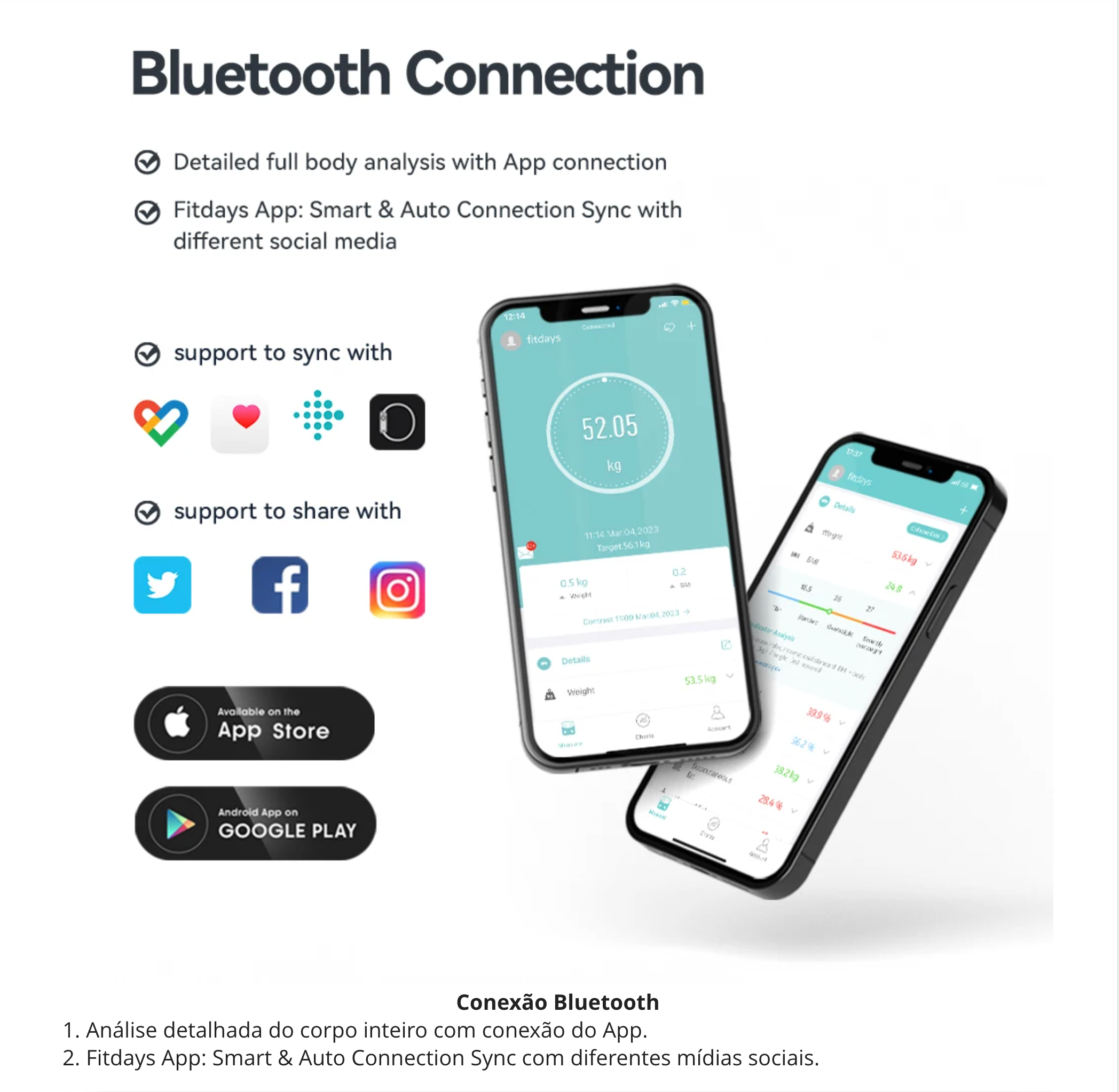 Balança Inteligente ICOMON – Análise Corporal Completa, Frequência Cardíaca, Ecrã TFT Balança Inteligente ICOMON – Análise Corporal Completa, Frequência Cardíaca, Ecrã TFT